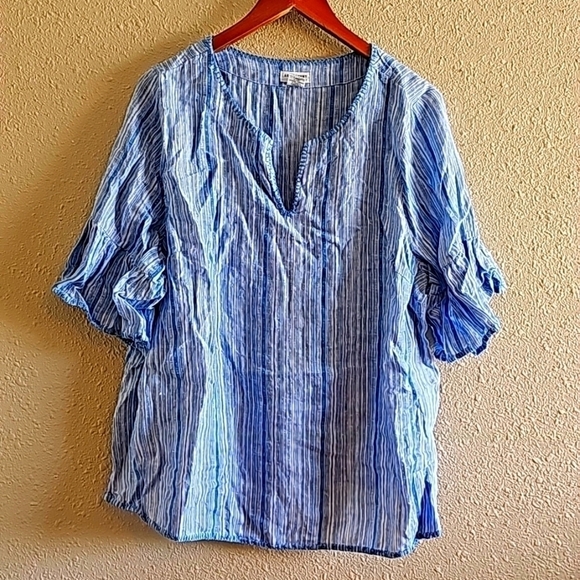 Artisan NY 100% LINEN - Picture 1 of 7